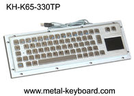 Vândalo industrial Ruggedized de aço inoxidável do teclado do metal resistente