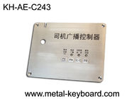 Teclado numérico de aço inoxidável do controle de acesso customizável com a montagem de painel superior