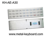 Molhe o teclado industrial do metal do quiosque exterior da prova com as 30 chaves anti - oxidado